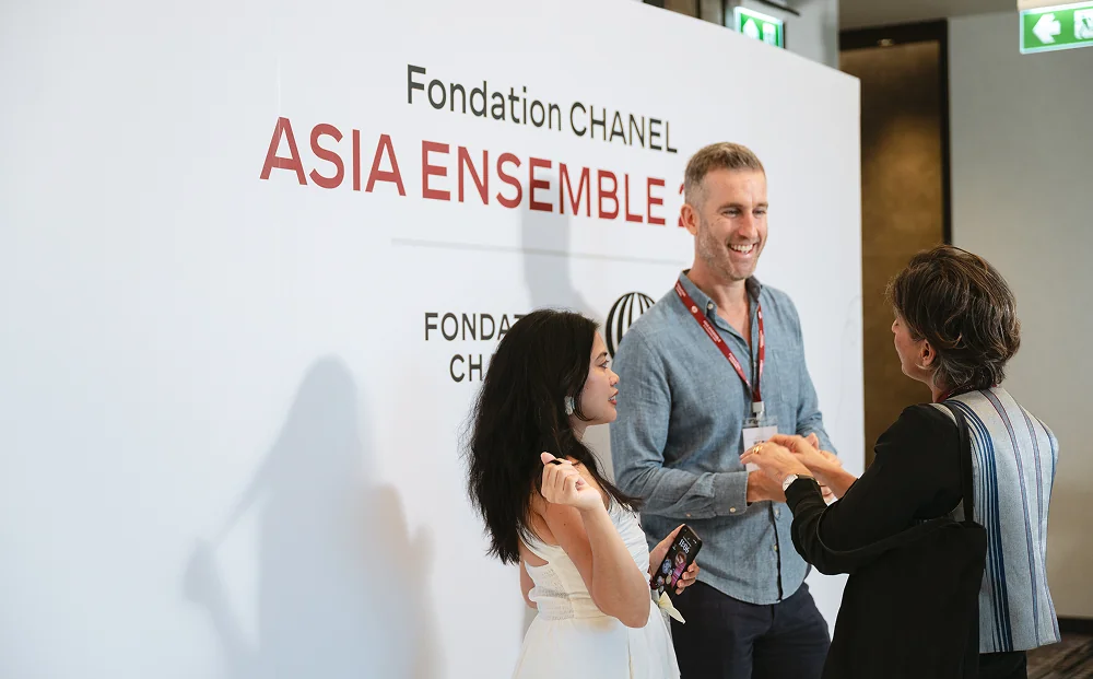 Matt at the Fondation Chanel Asia Ensemble philanthropy convening
