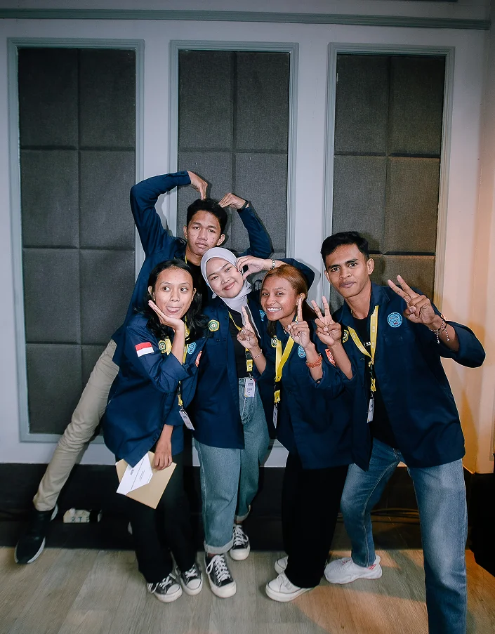 Members of the Penerus Bangsa team
