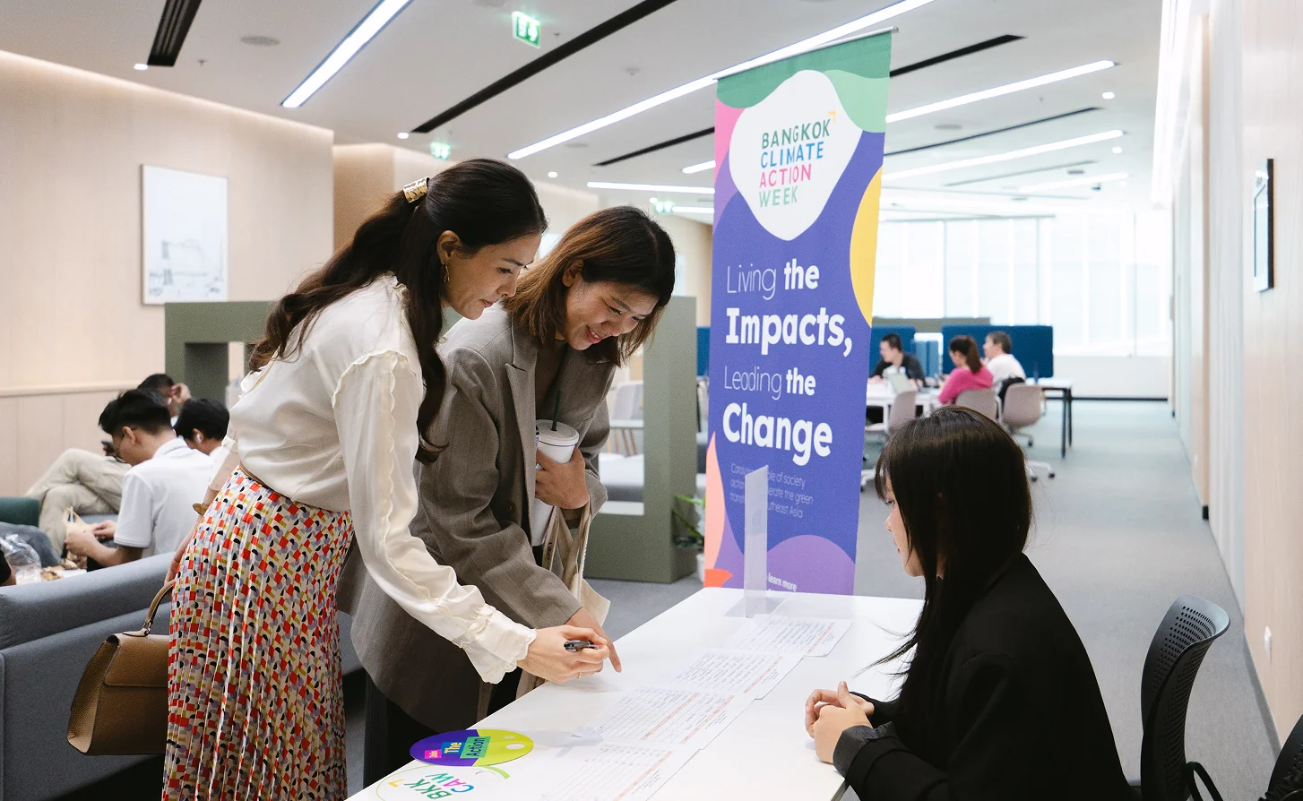Creators at the BKKCAW content workshop