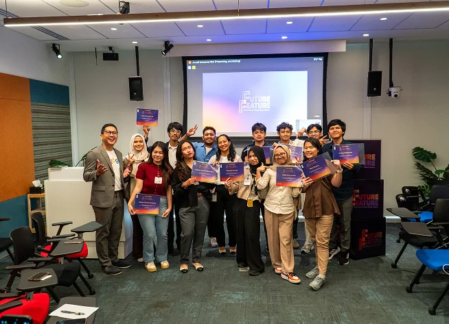Future Feature ambassadors and partners together